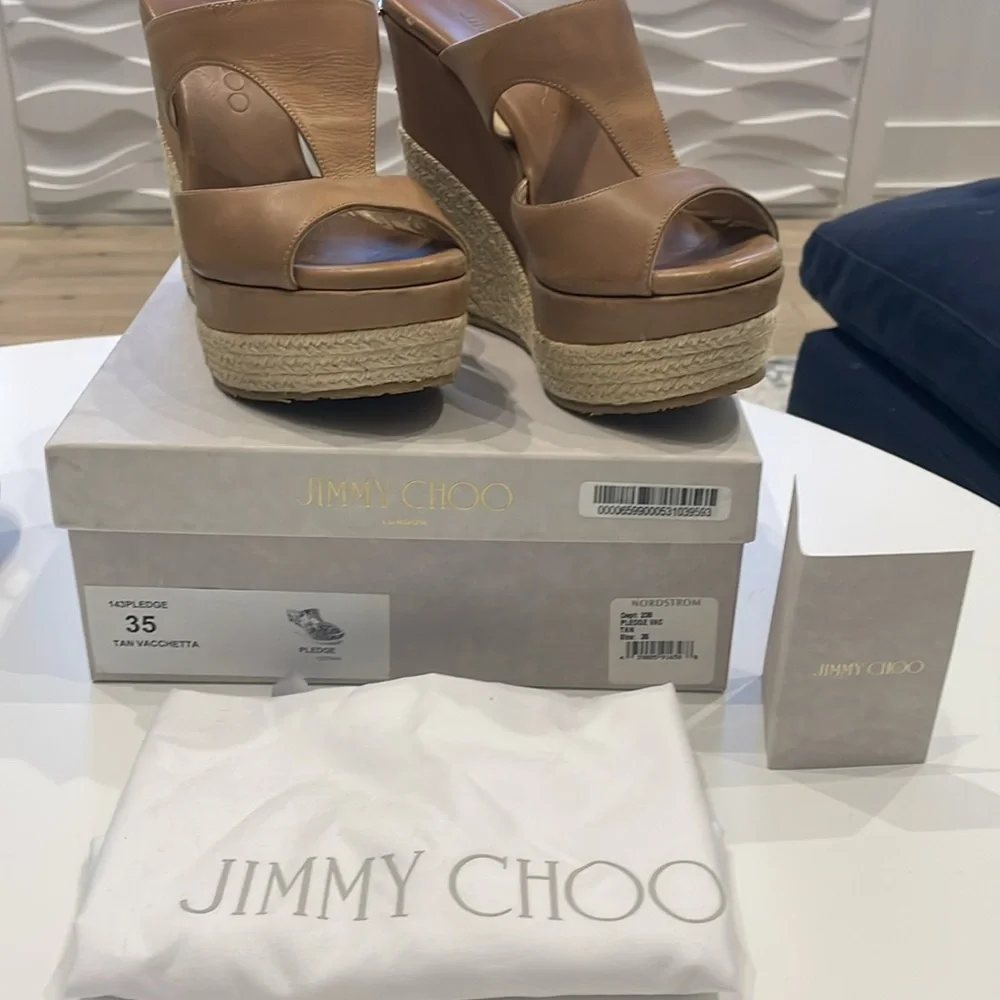 Jimmy Choo wedge espadrille - Picture 3 of 6